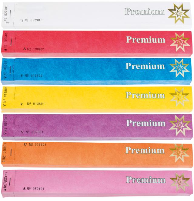 Juletræsmærker, Premium DK, Tyvek, 100 stk., rød