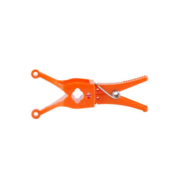 Premium, stor klemme, til fuglepinde, 100 stk./pose, orange