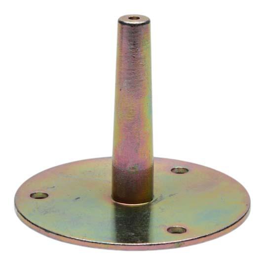 Dorn m/plade og 4 huller, 10 x 10 mm