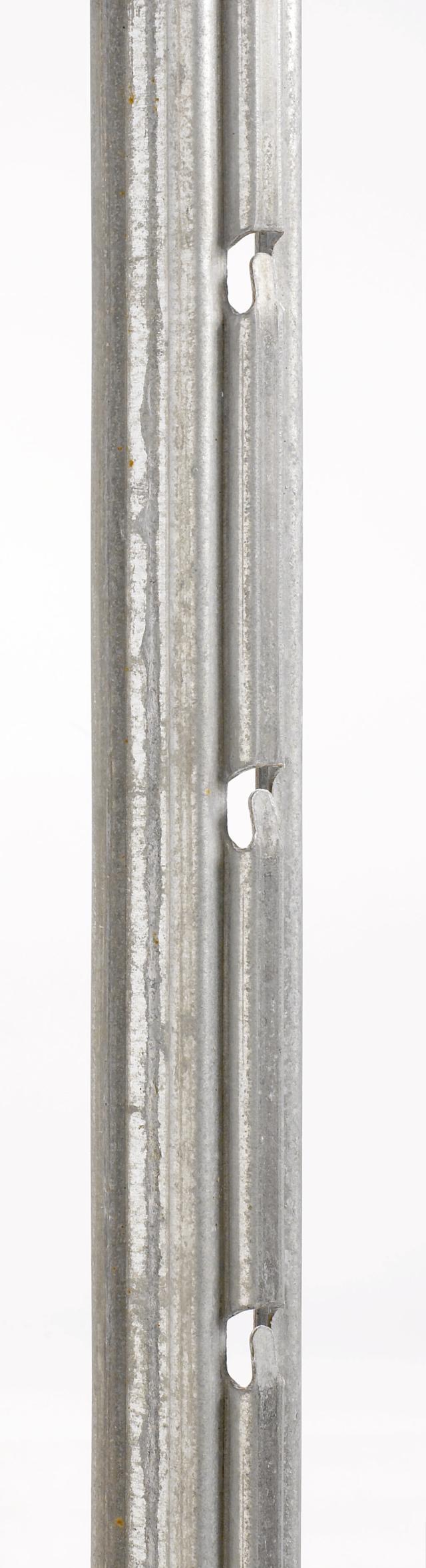 Hegnspæl, stålprofil, 2,6 m, m/26 trådfangere