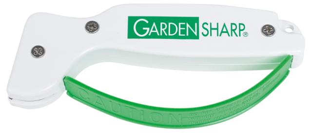 Accusharp, slibestål m/håndtag, grøn/hvid, til hækkesakse mv