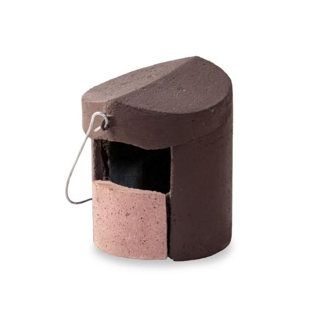 Schwegler, fuglekasse, 2H, træbeton, til div. småfugle