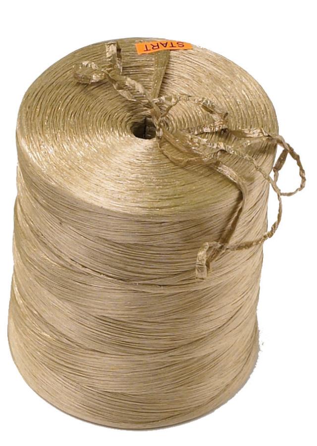 Polybast, naturfarvet, nøgle m/1.200 m