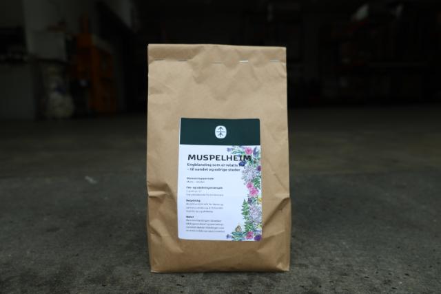 Frøblanding, Muspelheim til 500 m2