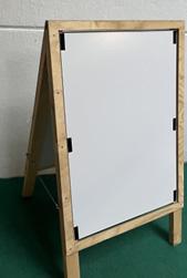 A skilte 80 x 120 Passer til skilteformat 70x100 cm