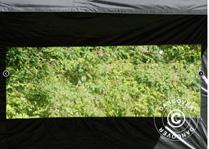 Side,Sort med vindue 3x3m til pavilion