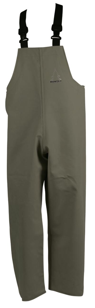 Heavy Duty, regnoverall, grøn pvc, str. XL