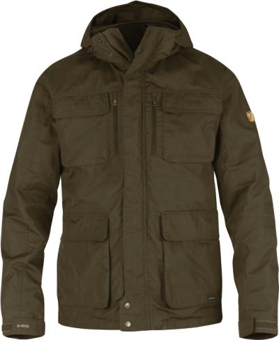 Fjällräven Montt Hyd.jakke Str. XS, sort, tre i en, vandtæt