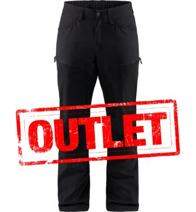 Haglöfs Mid Flex buks Str. S, Sort, m/stretch forstærkn.