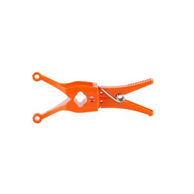 Premium, stor klemme, til fuglepinde, 100 stk./pose, orange