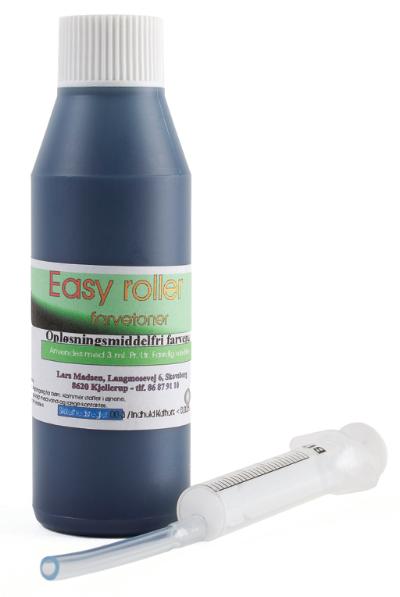 Easy Roller, rød farvepakning 100 ml, + engangssprøjte